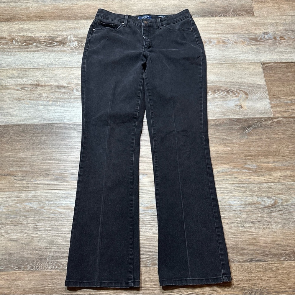 Charter Club Black Boot Cut Jeans Prescott Boot Leg size 6S